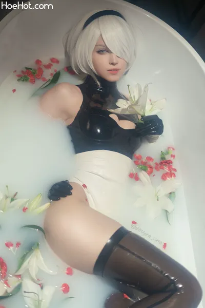 Shirogane Sama - Shiny Latex 2B nude cosplay leaked 612565