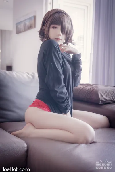 Megumi Koneko - Makoto Loungewear nude cosplay leaked 521383