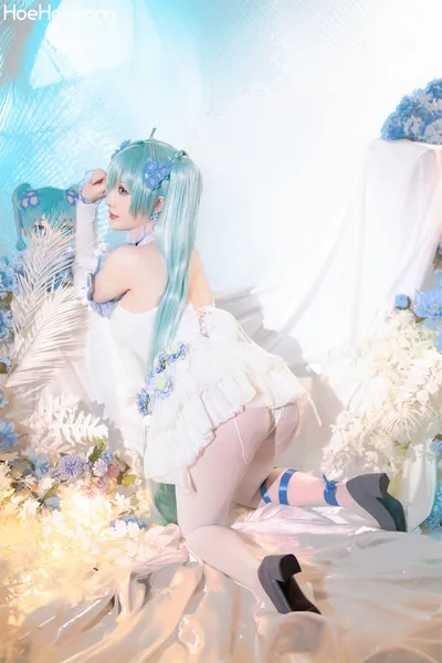 星之迟迟 初音未来粉蝶花精灵 Small nude cosplay leaked 31508