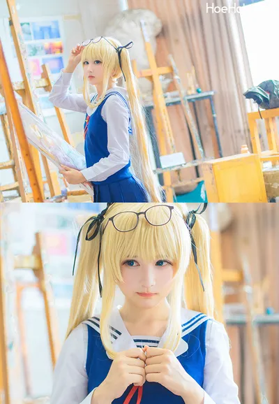 Aliga 矮乐多 - Eriri nude cosplay leaked 629011