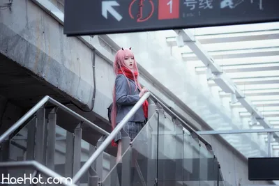 [楚楚子w] COS-DARLING IN THE FRANXX COS 02 莓制服 nude cosplay leaked 369301