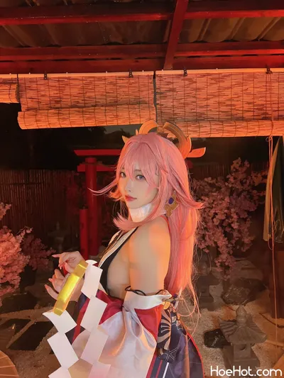 Sakuracyan - Yae Miko nude cosplay leaked 55469