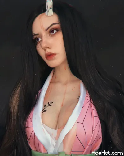 Anna Aifert - Nezuko nude cosplay leaked 387888