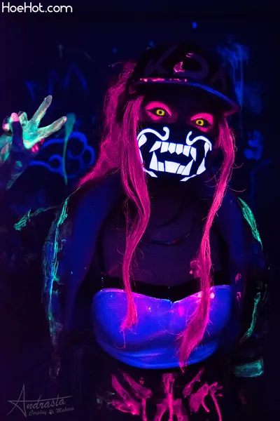 Andrasta - KDA Akali nude cosplay leaked 580838