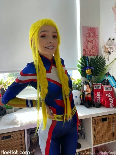 Babyfooji - All Might nude cosplay leaked 184266