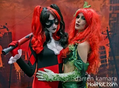 Cosmic Kitty and Mojo Jones - Harley Quinn and Poison Ivy (Batman) nude cosplay leaked 602143