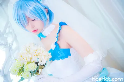 猫君君MaoJun - 蕾姆花嫁 nude cosplay leaked 75719