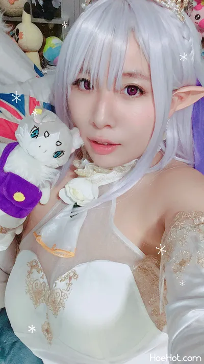 Bilibili - Emilia nude cosplay leaked 181612