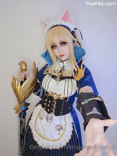 King Angel - Neko Maid Jean nude cosplay leaked 182977