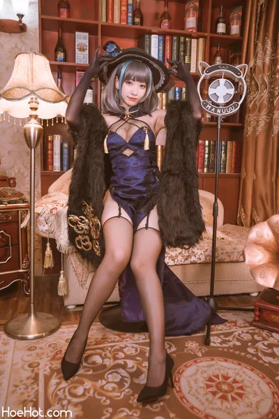 宫本桜(宫本樱樱饼) - 柴郡旗袍 音乐绚烂CaitSith nude cosplay leaked 420510