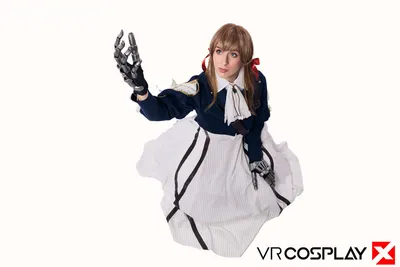 [VRCosplayX] Angel Youngs - Violet Evergarden A XXX Parody nude cosplay leaked 247368