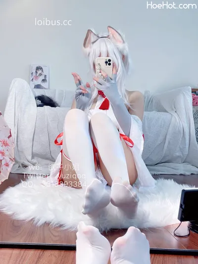 [小蔡头喵喵]纯白胡桃 （With video） nude cosplay leaked 509702