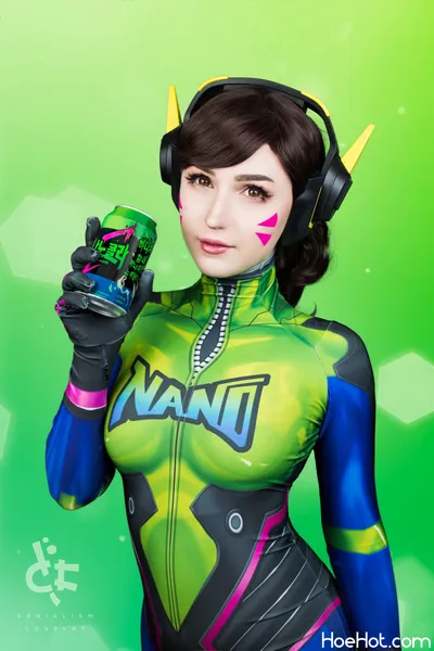 Denialism - D.Va Nano Cola nude cosplay leaked 535708