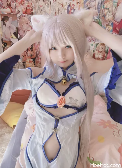 [习呆呆] Nekopara - Vanilla nude cosplay leaked 45832