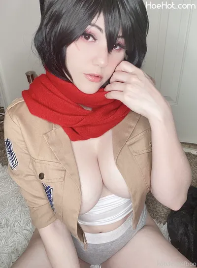 Kobaebeefboo - Mikasa nude cosplay leaked 456667