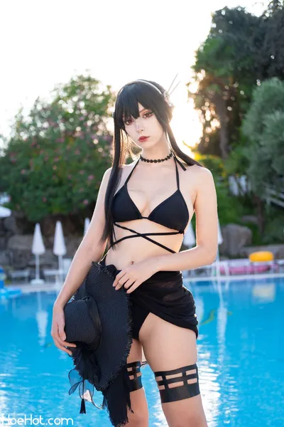 Himeecosplay - Yor bikini nude cosplay leaked 221645