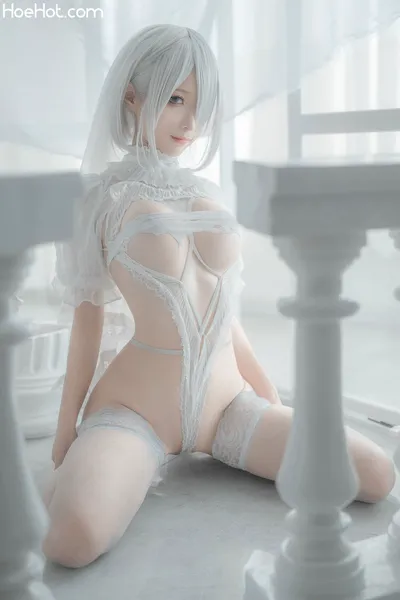 蠢沫沫 - 2B 白婚纱 nude cosplay leaked 566789