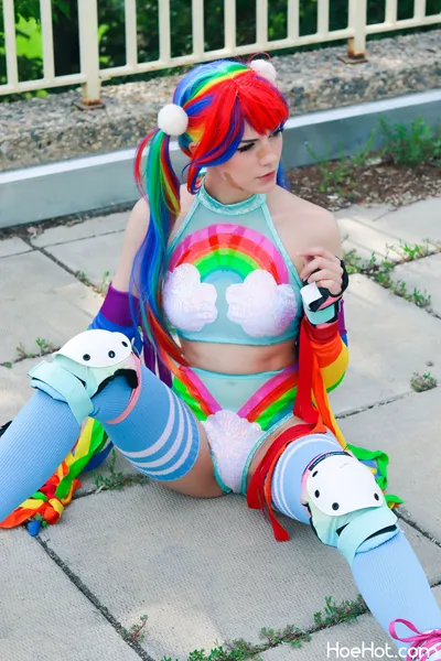 Meggii - Rainbow Dash nude cosplay leaked 151368