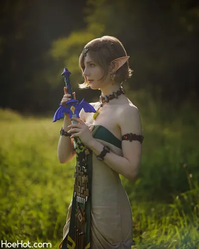 Ella Freya - Princess Zelda nude cosplay leaked 140941