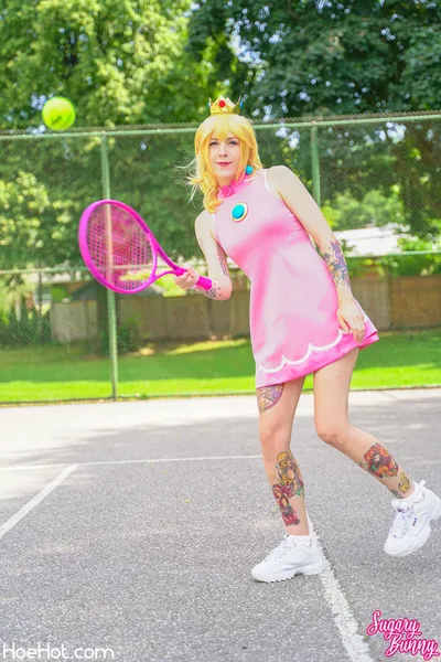 SugaryBunny - Peach Tennis nude cosplay leaked 525066