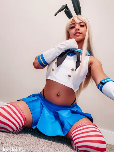 Domi Versailles - Shimakaze nude cosplay leaked 296943