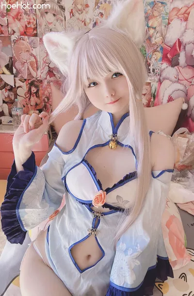 [习呆呆] Nekopara - Vanilla nude cosplay leaked 45841