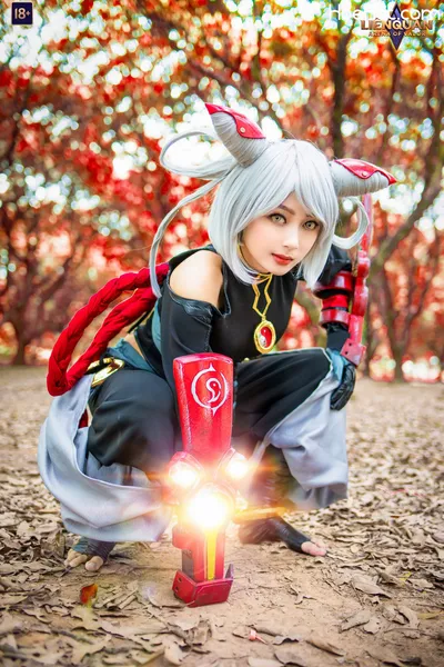 Arena of Valor Cosplay Qi nude cosplay leaked 96048