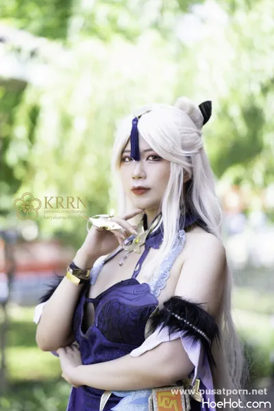 Kururin - Ningguang nude cosplay leaked 374429