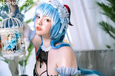 Ying Tze - Ganyu Maid nude cosplay leaked 442549