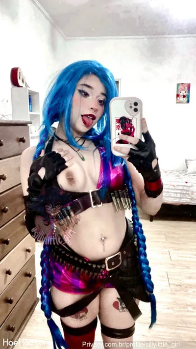 Silly Girl - Jinx nude cosplay leaked 182264