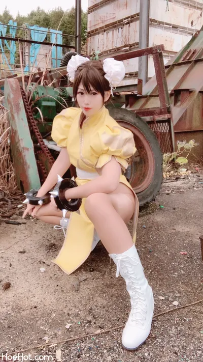 [艶兎] 春麗のロケレポ( ˙꒳​˙ᐢ ) nude cosplay leaked 369931