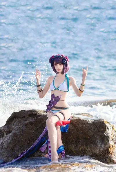 Himeecosplay - Hokusai nude cosplay leaked 592019