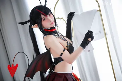 ［G44不会受伤］troubledays 萝蓓莉雅 魅魔 nude cosplay leaked 596335