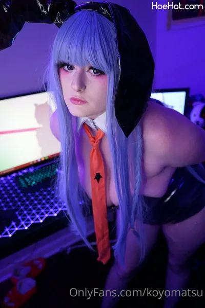 Koyomatsu - Kyoko Kirigiri Bunny nude cosplay leaked 355771