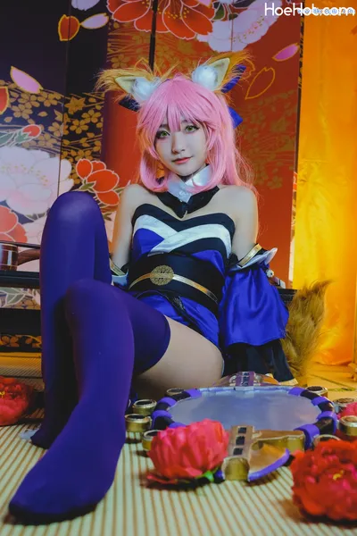 Roroki骷髅姫 NO.03 玉藻の前 FGO Tamamo no Mae nude cosplay leaked 515533