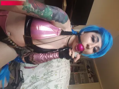 Frayedknot - Jinx nude cosplay leaked 18214