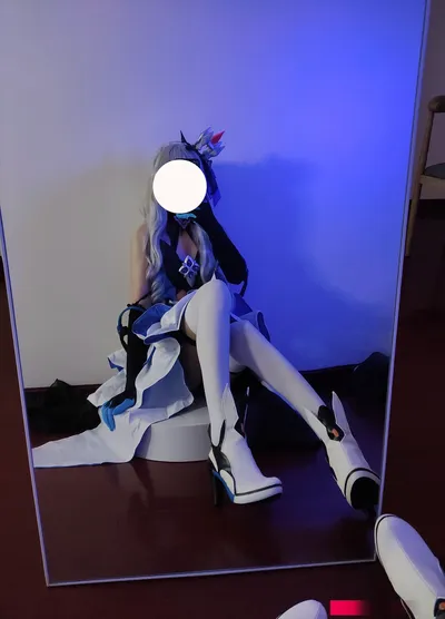 MercuryLamp - Bronya Zaychik nude cosplay leaked 8932