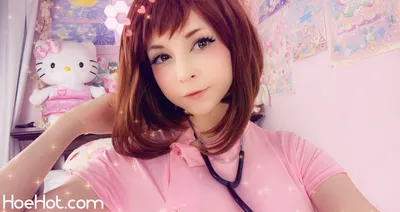 Melondoki - Nurse Ochaco nude cosplay leaked 277466