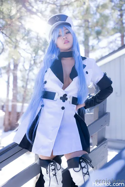 EroJolene - Esdeath nude cosplay leaked 36642