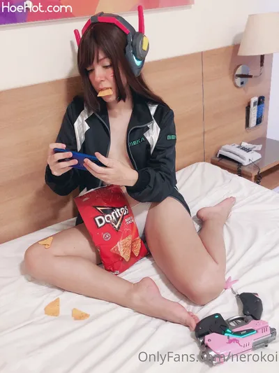 Neroko - D.Va nude cosplay leaked 458653