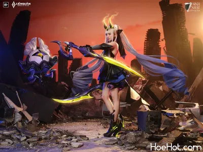 Arena of Valor Cosplay Airi Dimension Breaker nude cosplay leaked 101436