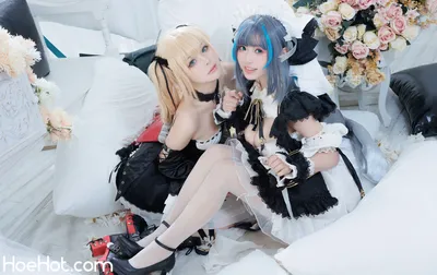 百合欧皇子&amp;肃雨雨雨 - 玛丽萝丝 &amp; 柴郡 [18P] nude cosplay leaked 263337