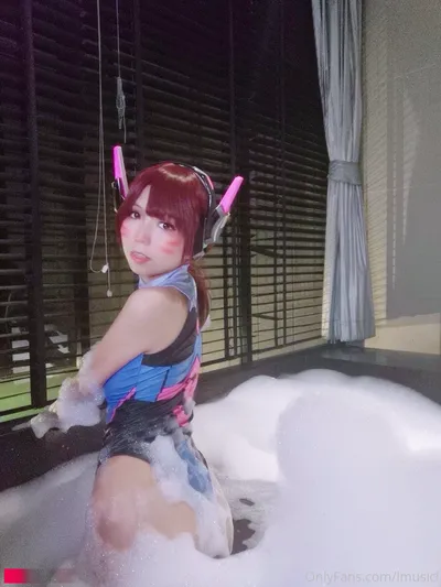 lMusicl - D.Va swimsuit nude cosplay leaked 7304