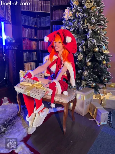 MisaKi23 - Asuka Xmas nude cosplay leaked 92858