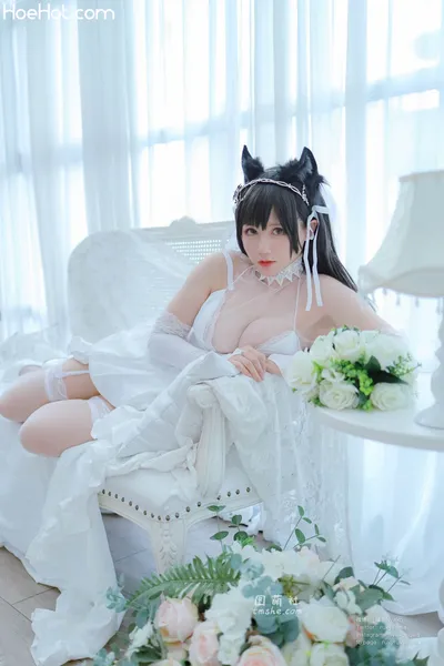 Nyako喵子 爱宕婚纱 nude cosplay leaked 400105