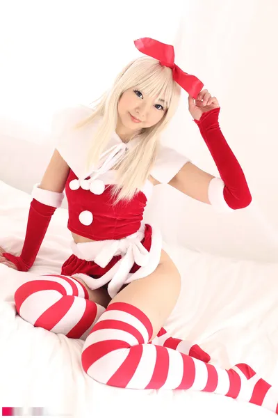 Necoco - Xmas Shimakaze nude cosplay leaked 5811