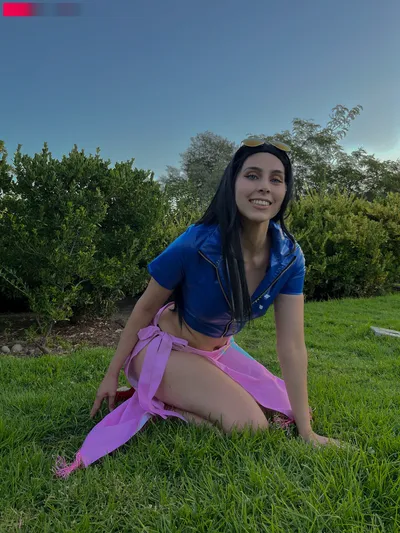 Rosicosplay - Nico Robin nude cosplay leaked 9137