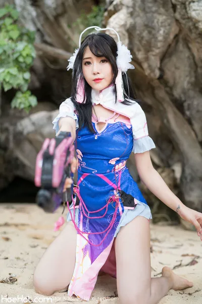 [兜豆靓] 不知火舞 DVA nude cosplay leaked 581386