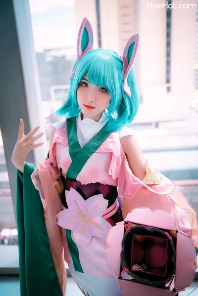 Arena of Valor Cosplay Capheny Cherry Blossoms nude cosplay leaked 159821