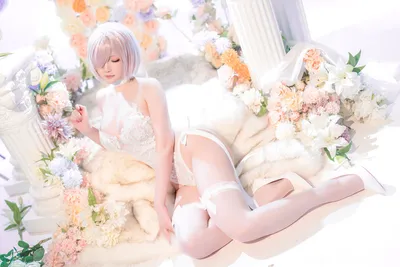 星之迟迟 - 2023 3月计划C 玛修婚纱 nude cosplay leaked 292601